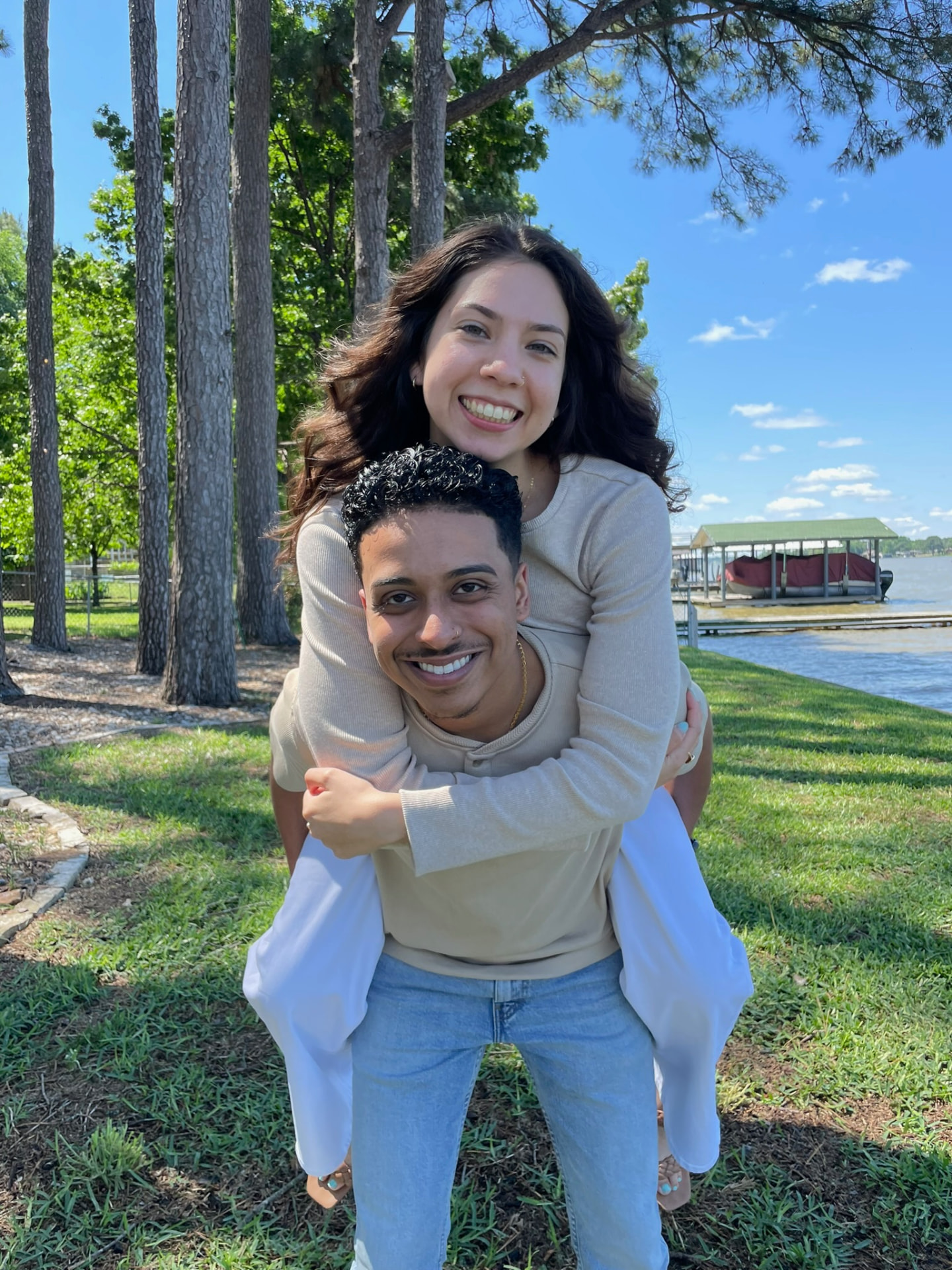 We carry each other — literally